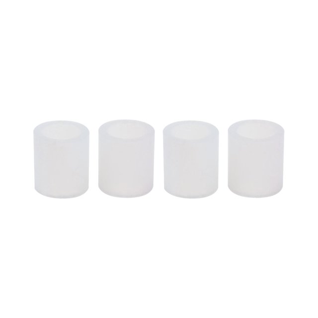 4-piece rubber rollers for replacement accessories for electric cutting machines White