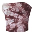 thumbnail image 4 of Tube Tops, Womens Printed Strapless Yoga Exercise Chest Wrap Pullover, 4 of 4