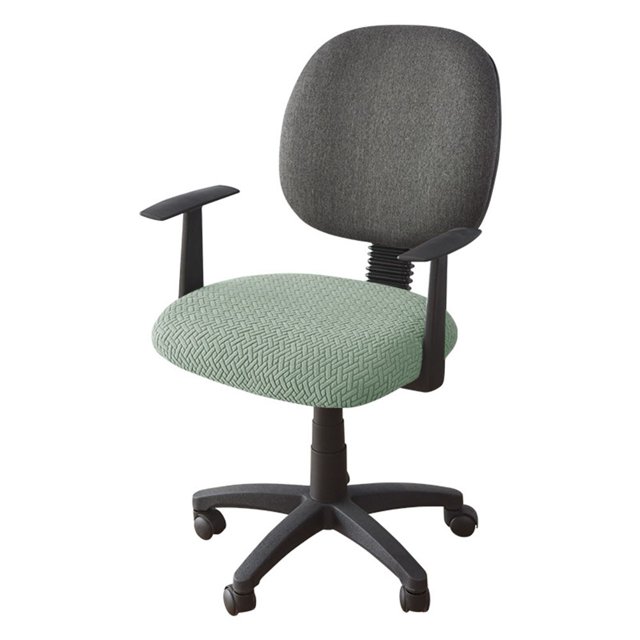 Housse de Chaise de Bureau d'Hôtel en Tissu jacquard en Forme de T pour Chaise de Bureau
