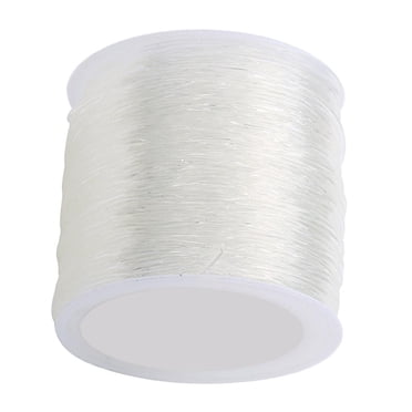 KLKCMS 1.2mm Elastic String, Bracelet String Crystal String for Bracelet, Beading and