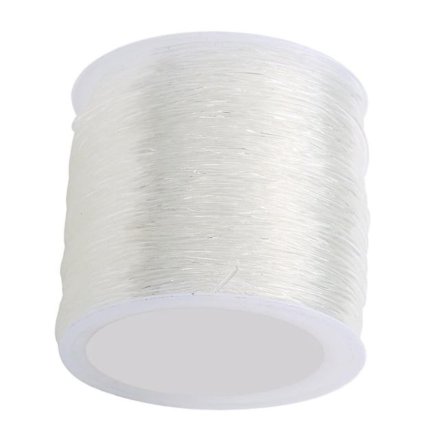 KLKCMS 1.2mm Elastic String, Bracelet String Crystal String for Bracelet, Beading and