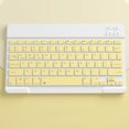 thumbnail image 3 of MesaSe Offres du Jour Clavier et Souris Sans Fil Portable Mini Bluetooth BT Clavier et Souris Sans Fil pour Android Windows PC Tablette ipad Clavier Cadeau pour Ami, 3 of 4