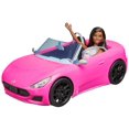 thumbnail image 3 of Barbie - Voiture Convertible et Poupée Brune, 3 of 5