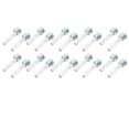 thumbnail image 1 of Raccords de Barbes de Boyau Réfrigérant, Haute Résistance 20 Pcs Raccords de Barbes de Boyau AC Antirouille Universels Structure Robuste Aluminium Résistant aux Produits Chimiques pour Camions pour Voitures 5/8 Po,1/2 Po,3/8 Po, 1 of 7