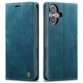 thumbnail image 2 of CaseMe Leather for iPhone 17 Case, Flip Wallet Leather Case with Card Holder Magnetic Closure Shockproof Kickstand Protective Phone Cases Cover for iPhone 17,Blue,For iPhone 17, 2 of 12