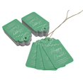 thumbnail image 3 of Inkdotpot Happy Diwali Bottle Tag Real Silver Foil Favor Hang Tags 50 Pack, 3 of 6