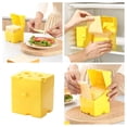 thumbnail image 2 of Food Storage Container with Flip Lid for Sliced Cheese Butter and Refrigerator Organization, 2 of 8