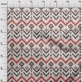 thumbnail image 3 of oneOone Polyester Spandex Red Fabric Asian Ikat Fabric For Sewing Printed Craft Fabric By The Yard 56 Inch Wide, 3 of 4