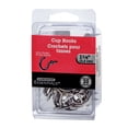 thumbnail image 1 of 1 1/4 "CROCHET DE TASSE EN NICKEL 30PK, 1 of 1