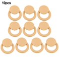 thumbnail image 1 of Ensemble de Housses pour Anneau de Trou de Parasol de Table de Patio et de Jardin 2 Pouces Plastique Brun, 1 of 5