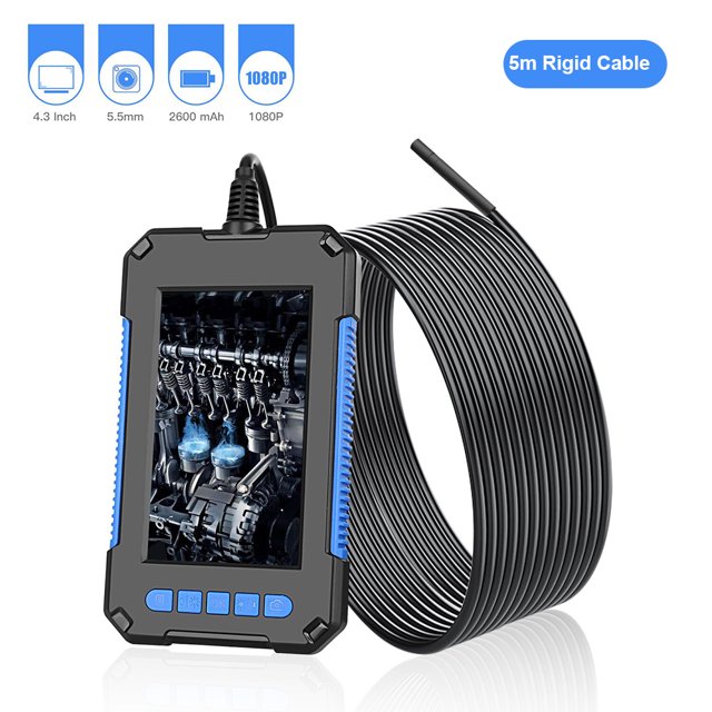 FlyFlise P40 Portable Handheld Industrial Endoscope Borescope Inspection Camera IP67