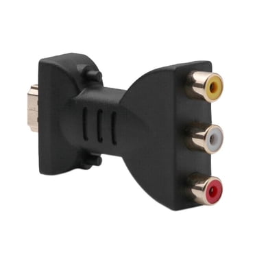 HDMI Male to 3 RCA Female Composite AV Audio Video Adapter Converter for TV