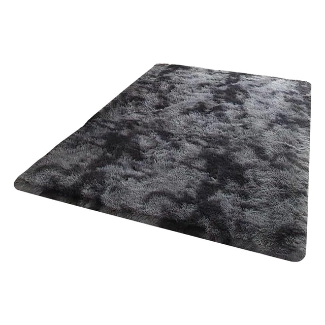 ZZkhGO Plush Super Soft Carpet, Non-Slip Rectangular Area Rug, Thick Faux Fur Floor Mat for Bedroom Living Room Decor
