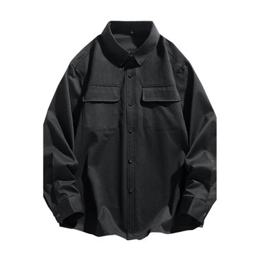 breaise Chemise pour Homme Grande Taille Chemise Décontractée à Boutons Chemise à Manches Longues Chemise Respirante Unie Chemise Convertible T-Shirt de Pêche Randonnée Vert Armée TTG Livraison Gratuite Canada