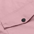 thumbnail image 4 of jsaierl Women’s Solid Rain Jacket Outdoor Jackets Waterproof Hooded Raincoat Windproof, 4 of 6