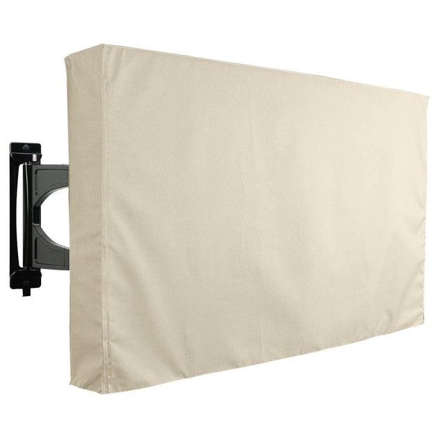 KHOMO GEAR Outdoor TV Cover - SAHARA Series - Universal Weatherproof Protector For 40 - 42 Inch TV - Fits Most Mounts & Brackets