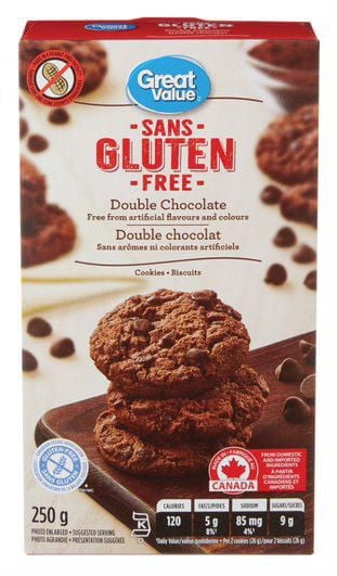 Great Value Gluten Free Double Chocolate Cookies