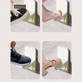 thumbnail image 4 of Repose-pied de Douche, 2 Pcs Repose-Pied de Douche Tabouret de Douche Repose-Pied de Rasage avec Support Antidérapant pour Jambes de Rasage Sans Perçage Mural Triangulaire, 4 of 7