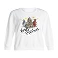 thumbnail image 1 of Christmas Family Matching Fashion Warm Outfits Christmas Tree Print Loose Pullover Tops Loungewear Skin-Friendly, 1 of 9