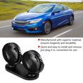 thumbnail image 1 of 12V USB Dual Head Car Fan Auto Ventilation Air Conditioner Portable Auto Cooler Air Circulator Fan, 1 of 8