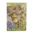 thumbnail image 1 of Carolines Treasures ASA2084GF Drapeau Femme Canard Colvert et Canetons Taille Jardin, 1 of 1