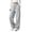 Grey, variant on Womens Wide Leg Sweatpants Baggy Fall Winter Lounge Sweat Pants, Drawstring Elastic Waist Cotton Blend Wide Leg Pants with Pockets