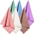 thumbnail image 1 of Face Cloths Microfiber Wash Cloth Facial Cleansing Cloth for Face, Soft (12 x 12 Inch, 6 Pieces), 1 of 6