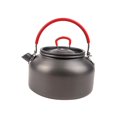 thumbnail image 4 of Almencla Camping Hot Water Kettle Coffee Pot Open Campfire Lightweight 0.8 Liter Lockable Red Handle, 4 of 8