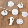 thumbnail image 3 of MYG 20/50pcs Mirror Wall Hanging Fixing Kit Frameless Plastic Wall Mounting Clips, 3 of 4
