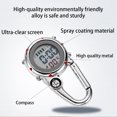 thumbnail image 1 of Digital Carabiner Clip Watches Hook Clock Luminous Multi-function Mountaineering Clocks Fob Nurse Watch Compasses Week Clocks Hospital Black, 1 of 9