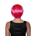 thumbnail image 2 of Perruque Déguisement pour Adulte Taille Unique Bob Cut / Rose, 2 of 2