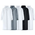 thumbnail image 1 of Weiqiqre Manteau de Pluie pour Femmes avec Capuchon Ponchos de Pluie pour Adultes Imperméable Portable Réutilisable Lot de 5 avec Capuchon à Cordon Restez au Sec avec Style, 1 of 8
