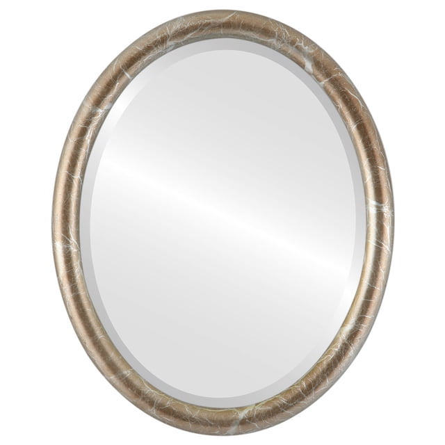 Pasadena Framed Mirror - Champagne Silver