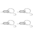 thumbnail image 2 of Cage Spring, 20PCS Finger Spring Latch Hook Easy To Use  For Bird Cages For Pet Store For Home For Pet Cage For Farm For Rabbits Cages S 6x2.1cm, 2 of 8