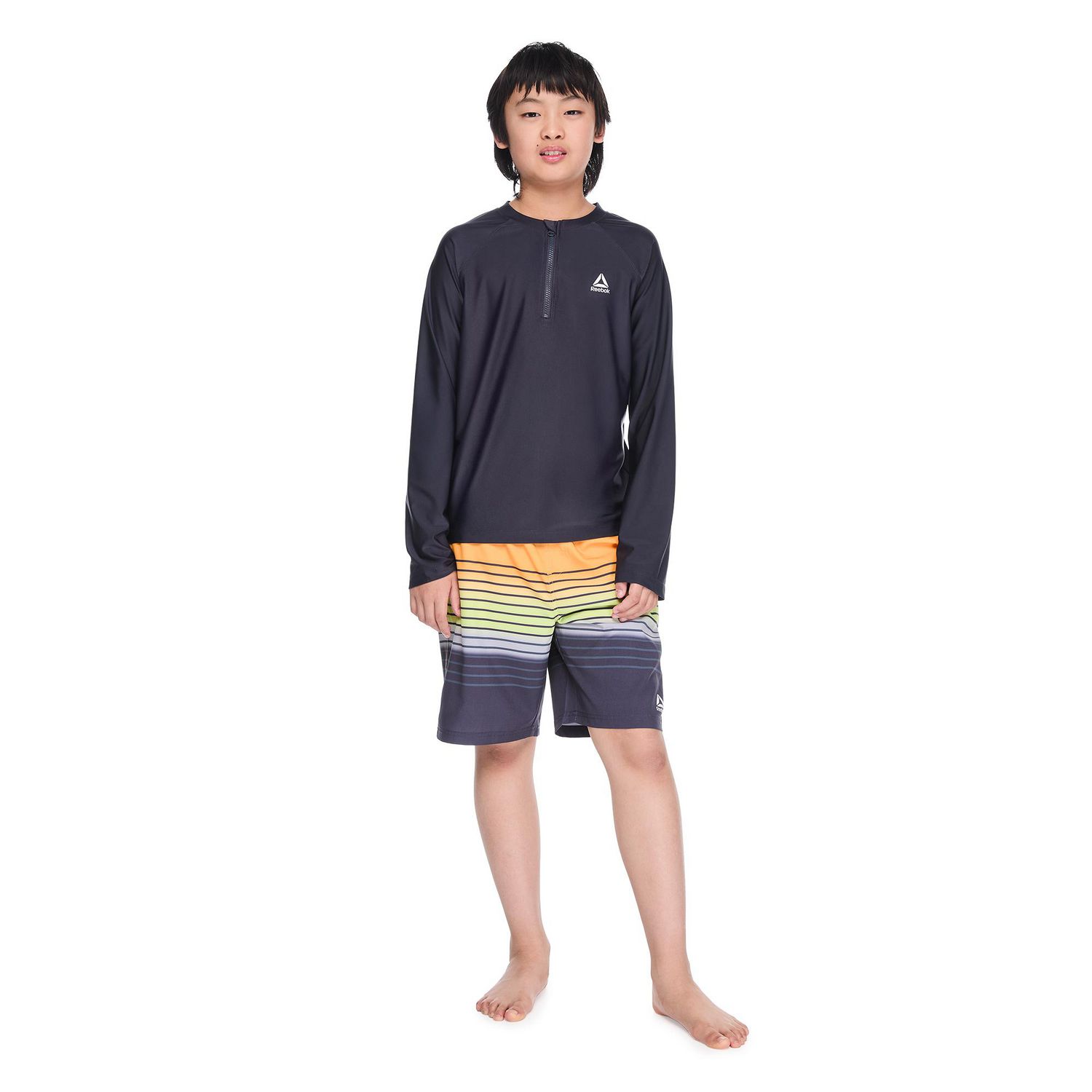 Reebok Boys' Long-Sleeve Rashguard