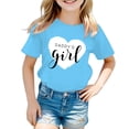 thumbnail image 1 of TZEWGL T-Shirts pour Tout-Petits Mignons Graphiques Col Rond Manches Courtes Vêtements pour Enfants Taille 11-12T, 1 of 5