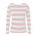 thumbnail image 4 of Blouses pour Femmes Chemise Décontractée à Rayures Imprimées pour Femmes T-Shirt à Manches Longues à Col Rond T-Shirts pour Femmes, 4 of 4