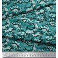 thumbnail image 3 of Soimoi Rayon Fabric Two Tone Camouflage Print Fabric by the Yard 56 Inch Wide, 3 of 3
