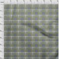 thumbnail image 3 of oneOone Georgette Viscose Fabric Tartan Check Print Sewing Fabric BTY 42 Inch Wide, 3 of 4
