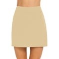 thumbnail image 2 of 2025 Jupe en Denim de Tennis Unie Décontractée pour Femmes Yoga Sport Active Tenue de Bureau Décontractée pour Femmes Jupe Short, 2 of 6