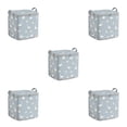 thumbnail image 1 of Decodeary Boîtes de Garde-Robe Ordonnées pour un Rangement Organisé des Vêtements Organisateurs de Garde-Robe et Boîte de Rangement Bleu 50*56*50 Ensemble de 5, 1 of 6