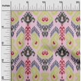 thumbnail image 1 of oneOone Georgette Viscose Fabric Swirl & Paisley Ikat Print Fabric By Yard 42 Inch Wide, 1 of 4