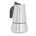 thumbnail image 3 of Large Capacity Stainless Steel Moka Pot Drip Coffee Maker Pot Elegant Design Fast Brewing for Home, 3 of 7