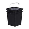 thumbnail image 1 of GUOOL Seau Carré avec Poignée et Couvercle Seau de Rangement pour Aliments Secs Peinture Eau 20 L, 1 of 7