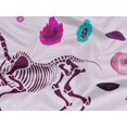 thumbnail image 5 of oneOone Rayon Pink Fabric Skull Sewing Material Print Fabric By The Yard 56 Inch Wide, 5 of 5