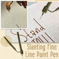 thumbnail image 3 of ziyahi Slanting Fine Tip Line Paint Pen Refillable Fluid Applicator Precision Scratch Repair Art Crafts Tracing Tool Rock Wall 0.5mm, 3 of 6