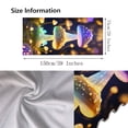 thumbnail image 3 of Dvkptbk Beach Towel Microfiber Beach Towel Super Lightweight Colorful Bath Towel Sandproof Beach Blanket Multi-Purpose Towel for Travel Swimming Pool 30x60 Inch Beach Essentials on Clearance, 3 of 8