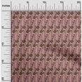 thumbnail image 1 of oneOone Coton Bio Voile Feuilles & Imprimé Floral BTY 42 Pouces de Large, 1 of 4