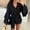 Style1-Black dresses for women, variant on Mceream Women's Loose Fit Wrap Dress with Tie Waist, Bell Sleeve, Casual Linen Look for Summer Beach & Vacation Outfits – Comfortable & Breathable Red XXL