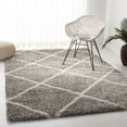 thumbnail image 1 of Safavieh Hudson Amias Geometric Shag Area Rug, 1 of 9